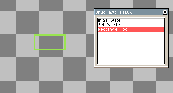example with non-linear undo history enabled